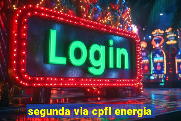 segunda via cpfl energia